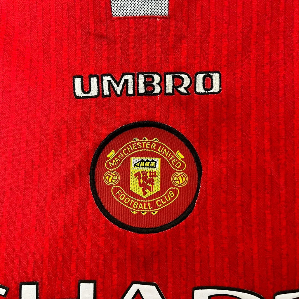 Manchester United 1996/1998 Home Retro Jersey Kids Size