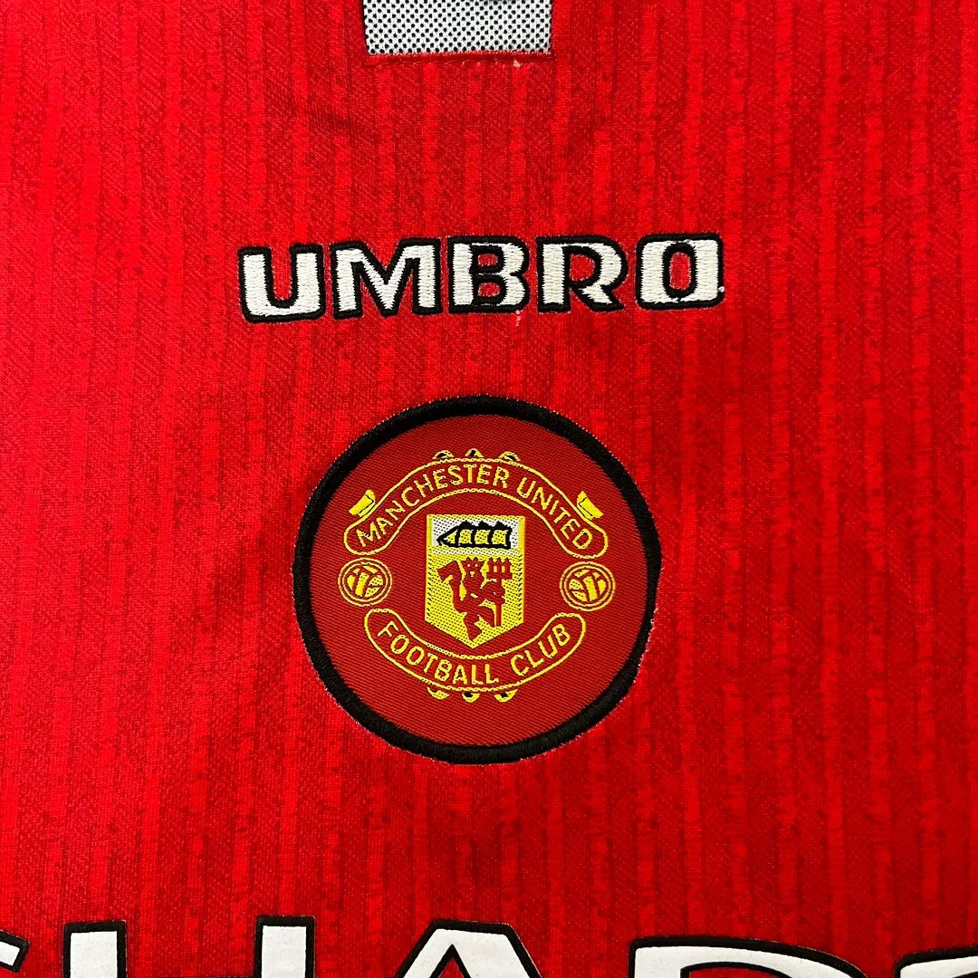 Manchester United 1996/1998 Home Retro Jersey Kids Size