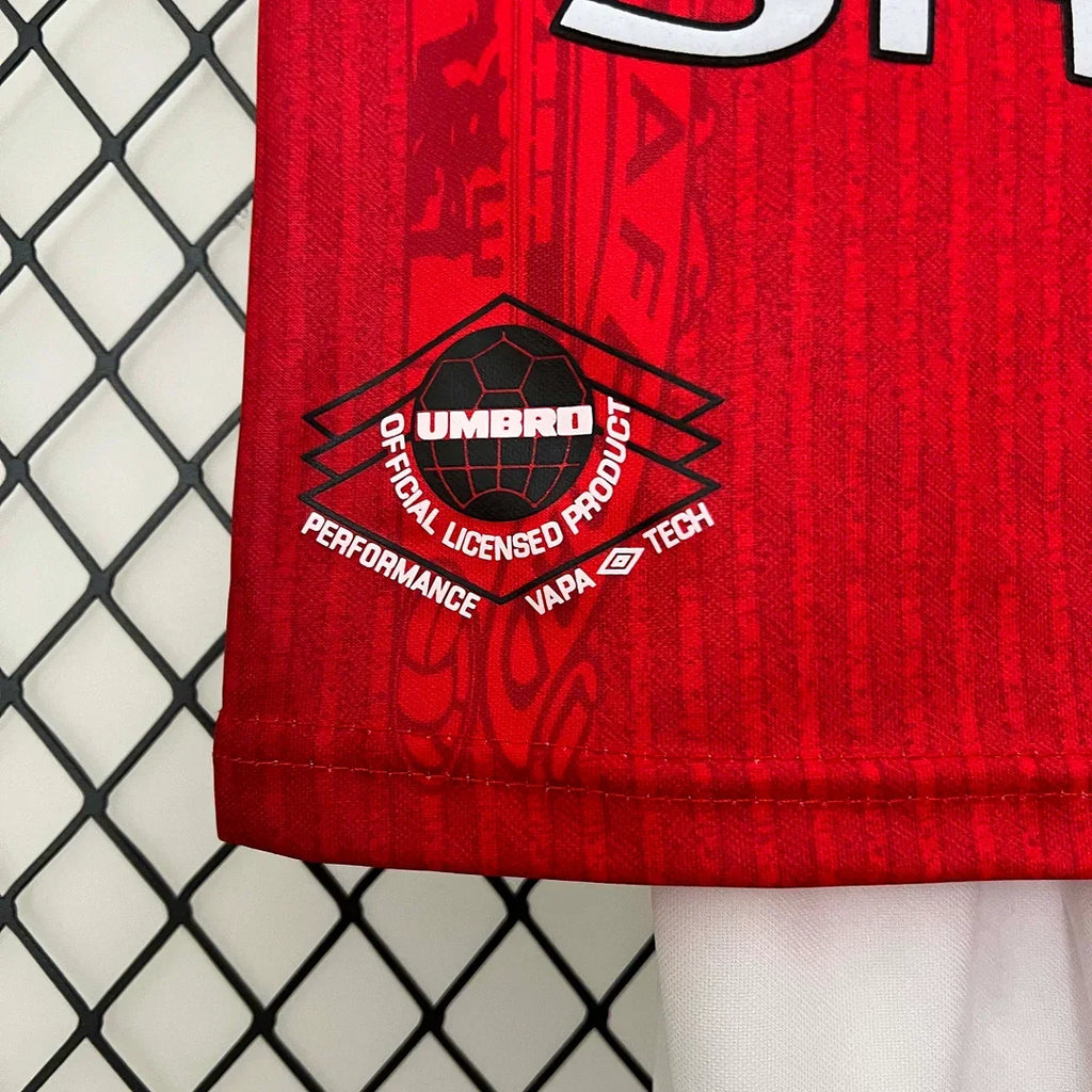 Manchester United 1996/1998 Home Retro Jersey Kids Size