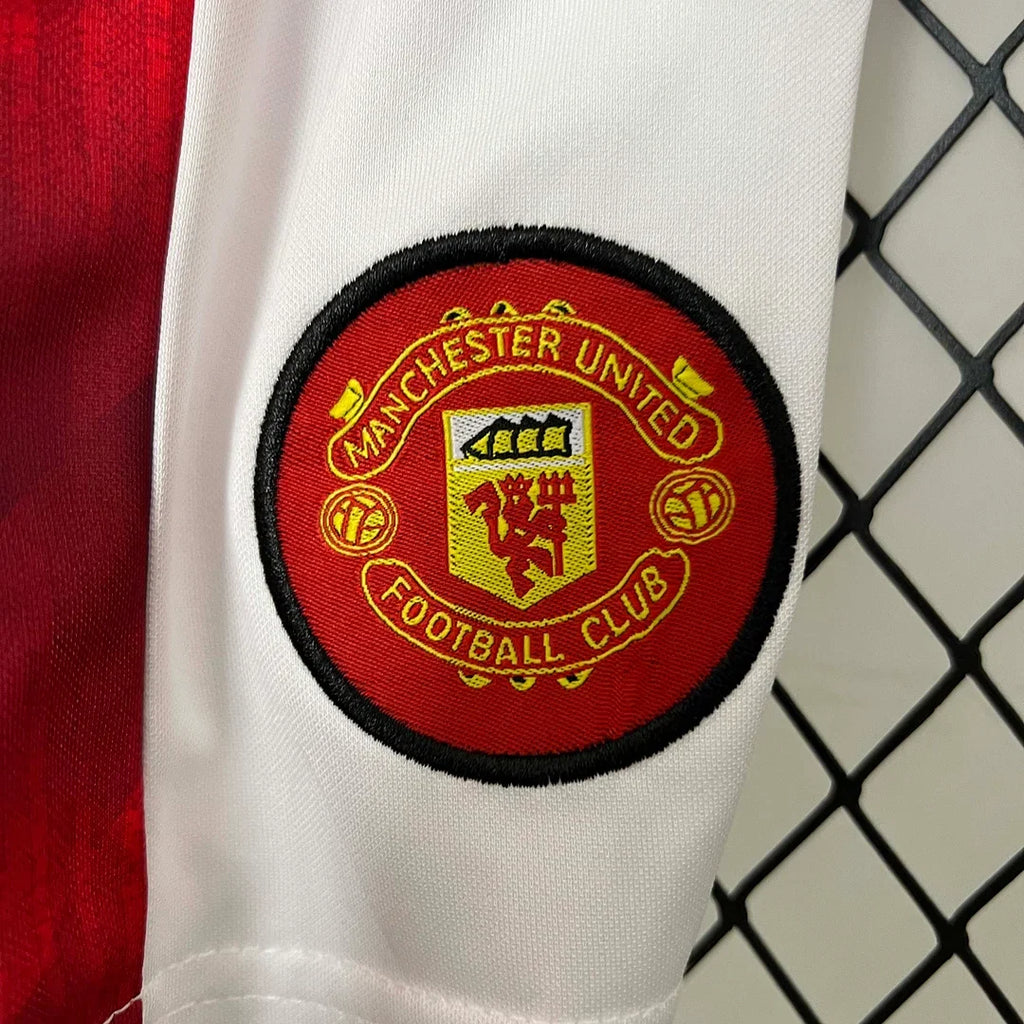 Manchester United 1996/1998 Home Retro Jersey Kids Size