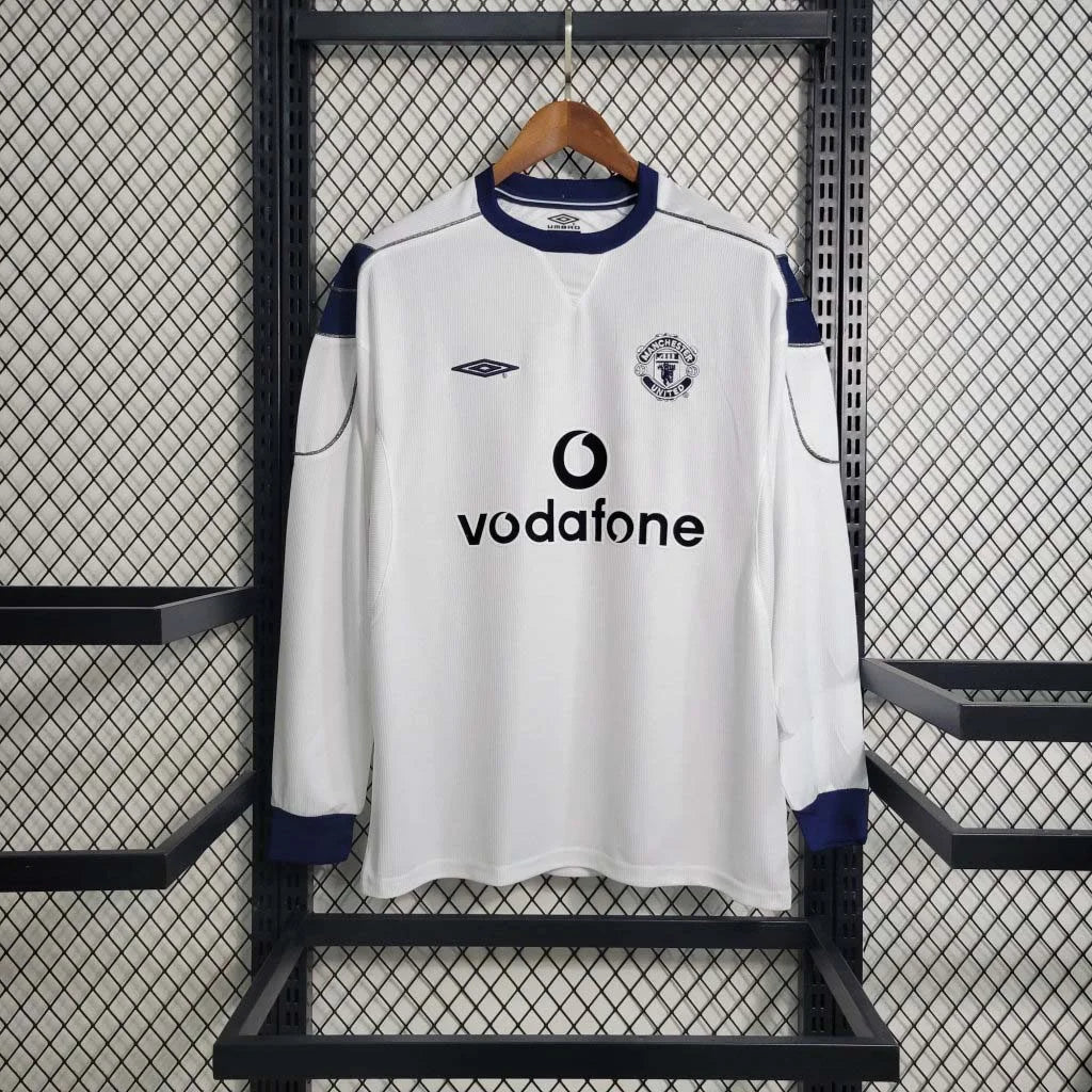 Manchester United 2000/2001 Away Long Sleeve Retro Jersey