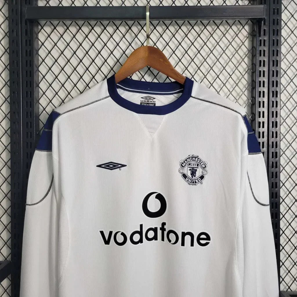 Manchester United 2000/2001 Away Long Sleeve Retro Jersey