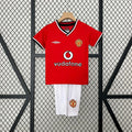 Manchester United 2000/2002 Home Retro Jersey Kids Size