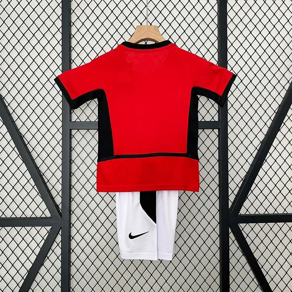 Manchester United 2002/2004 Home Retro Jersey Kids Size