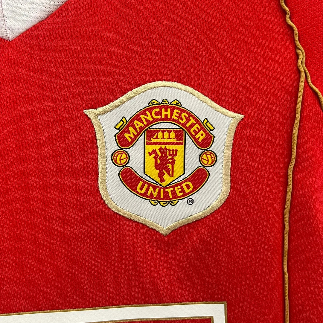Manchester United 2006/2007 Home Jersey Kids Size