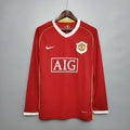 Manchester United 2006/2007 Home Long Sleeve Retro Jersey