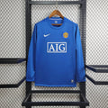 Manchester United 2007/2008 Away Long Sleeve Retro Jersey
