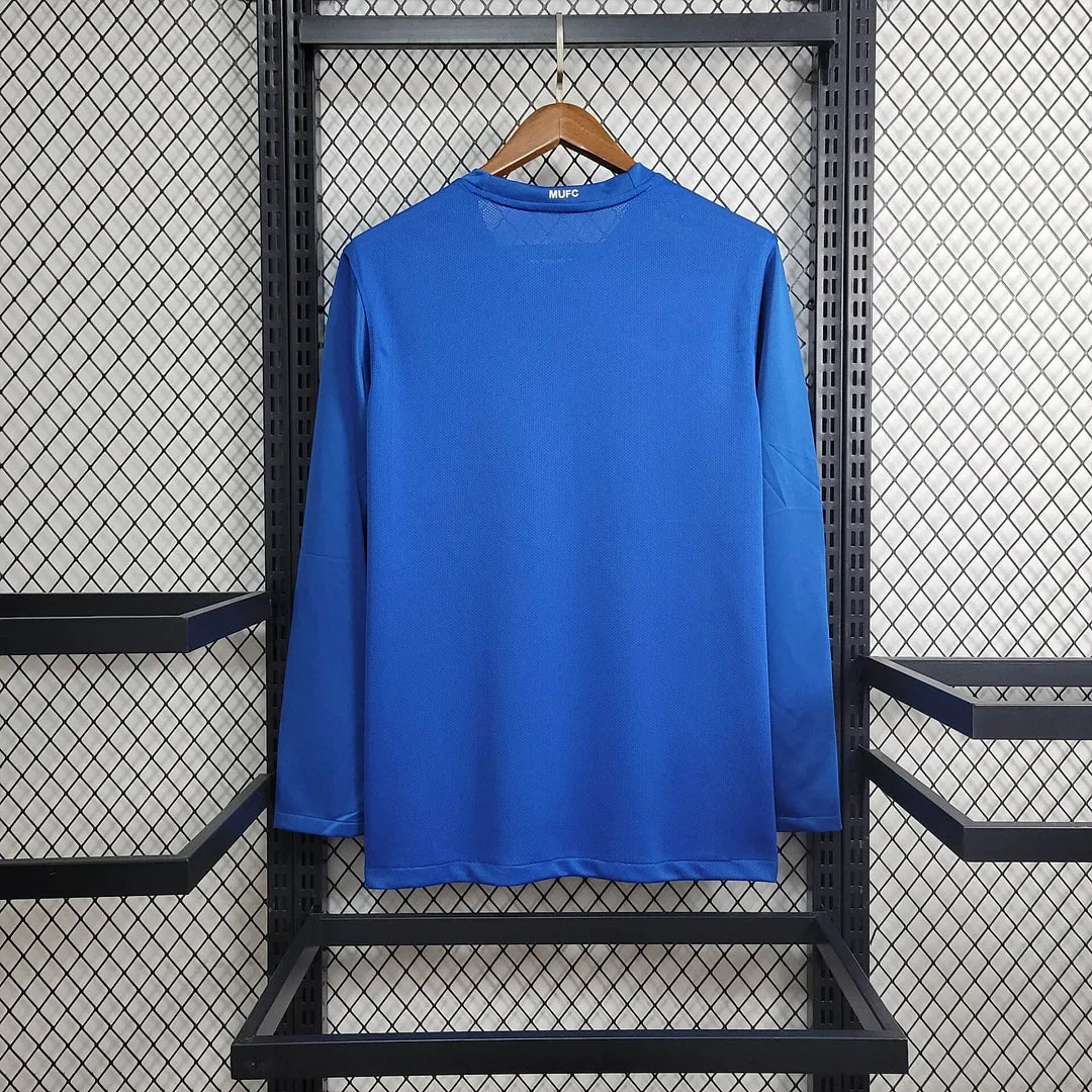 Manchester United 2007/2008 Away Long Sleeve Retro Jersey