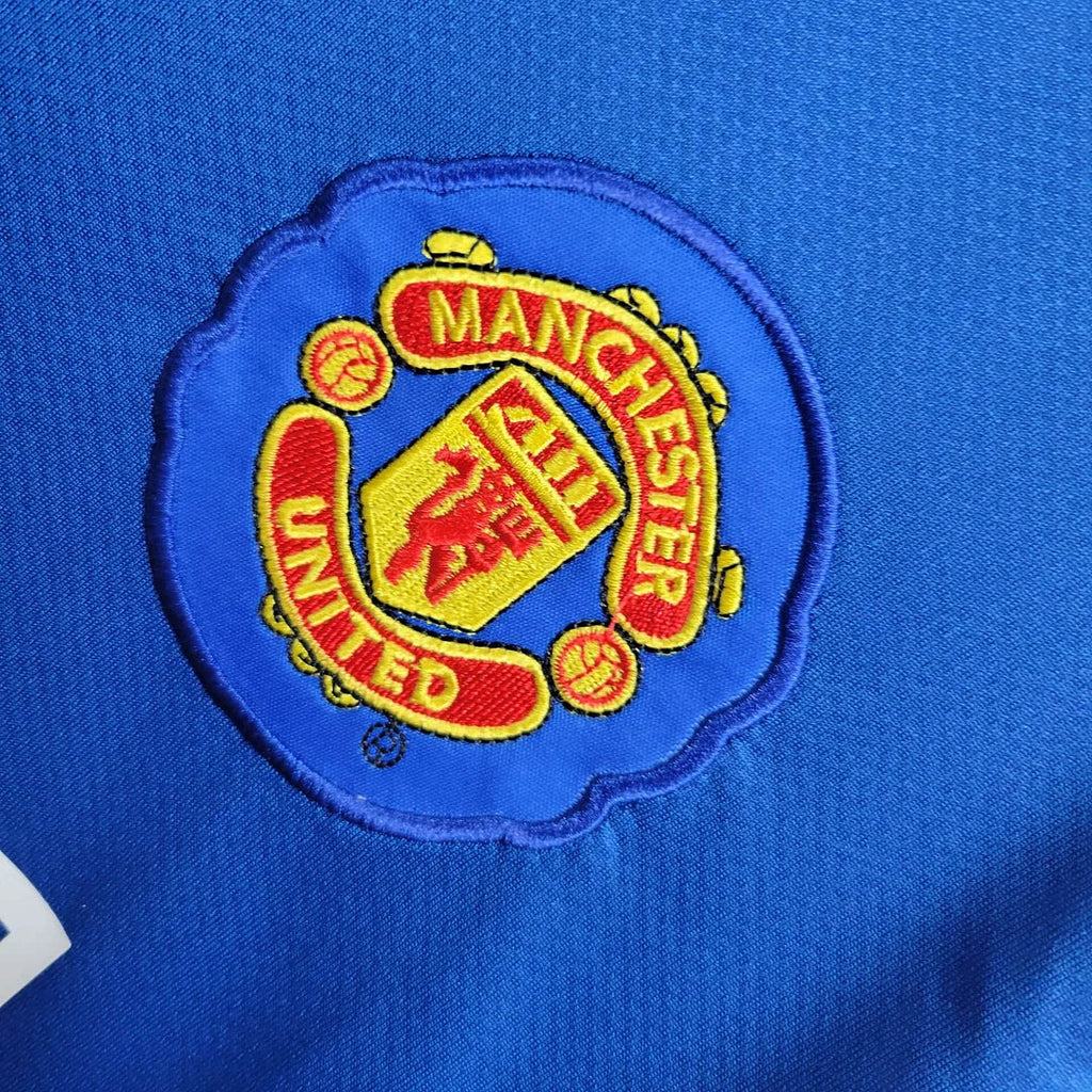 Manchester United 2007/2008 Away Long Sleeve Retro Jersey