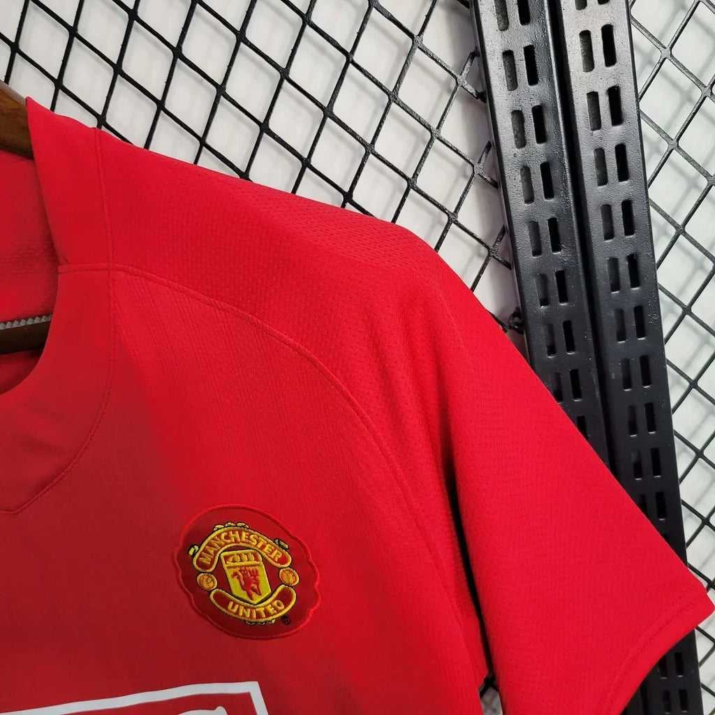 Manchester United 2007/2008 Home Retro Jersey