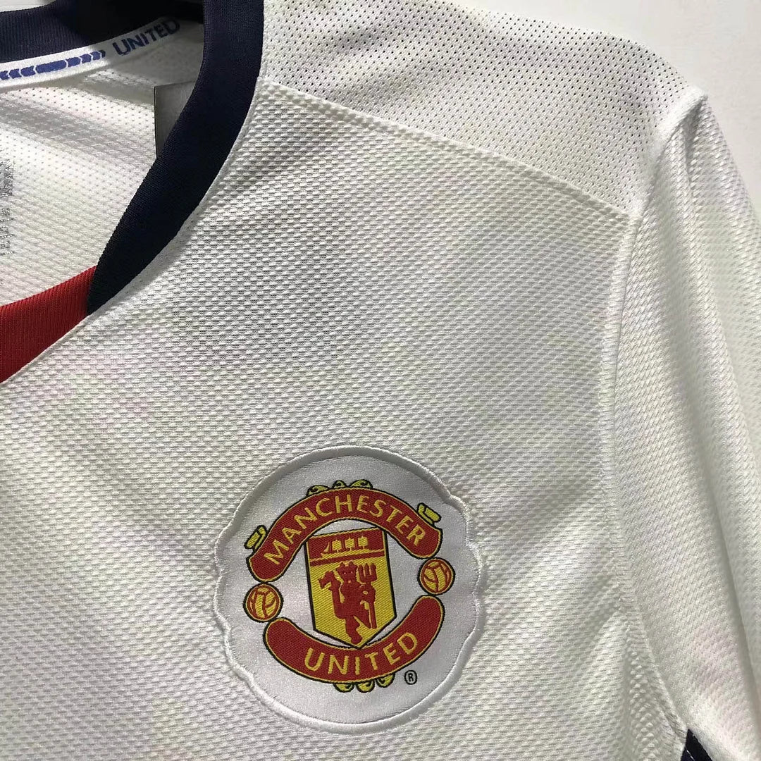 Manchester United 2008/2009 Away Long Sleeve Retro Jersey