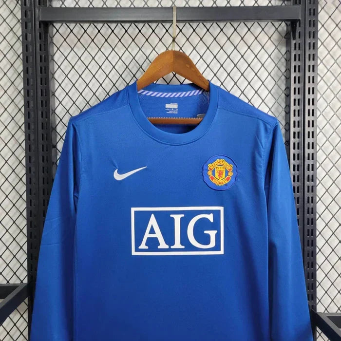 Manchester United 2008/2009 Third Long Sleeve Retro Jersey