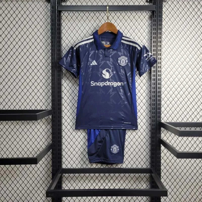 Manchester United 2024/2025 Away Jersey Kids Size