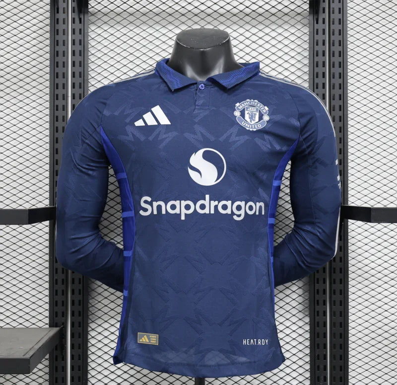 Manchester United 2024/2025 Away Long Sleeve Jersey