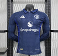Manchester United 2024/2025 Away Long Sleeve Jersey