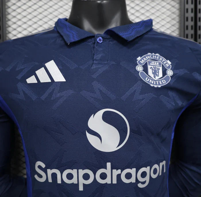 Manchester United 2024/2025 Away Long Sleeve Jersey
