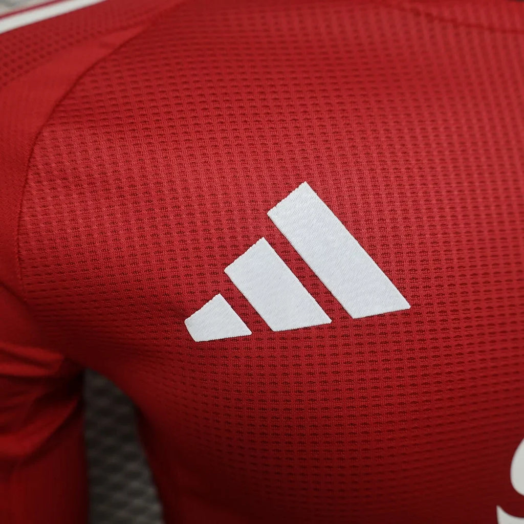 Manchester United 2024/2025 Home Long Sleeve Player Jersey