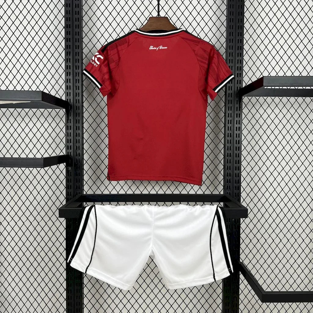 Manchester United 2025/2026 Home Jersey Kids Size