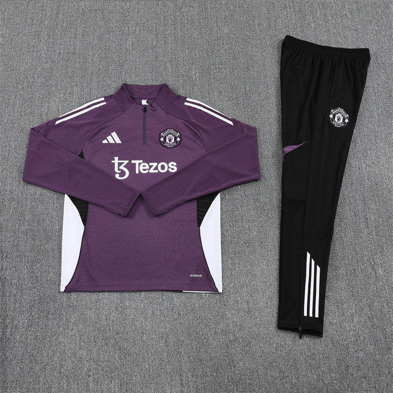Manchester United 2025/2026 Purple Tracksuit