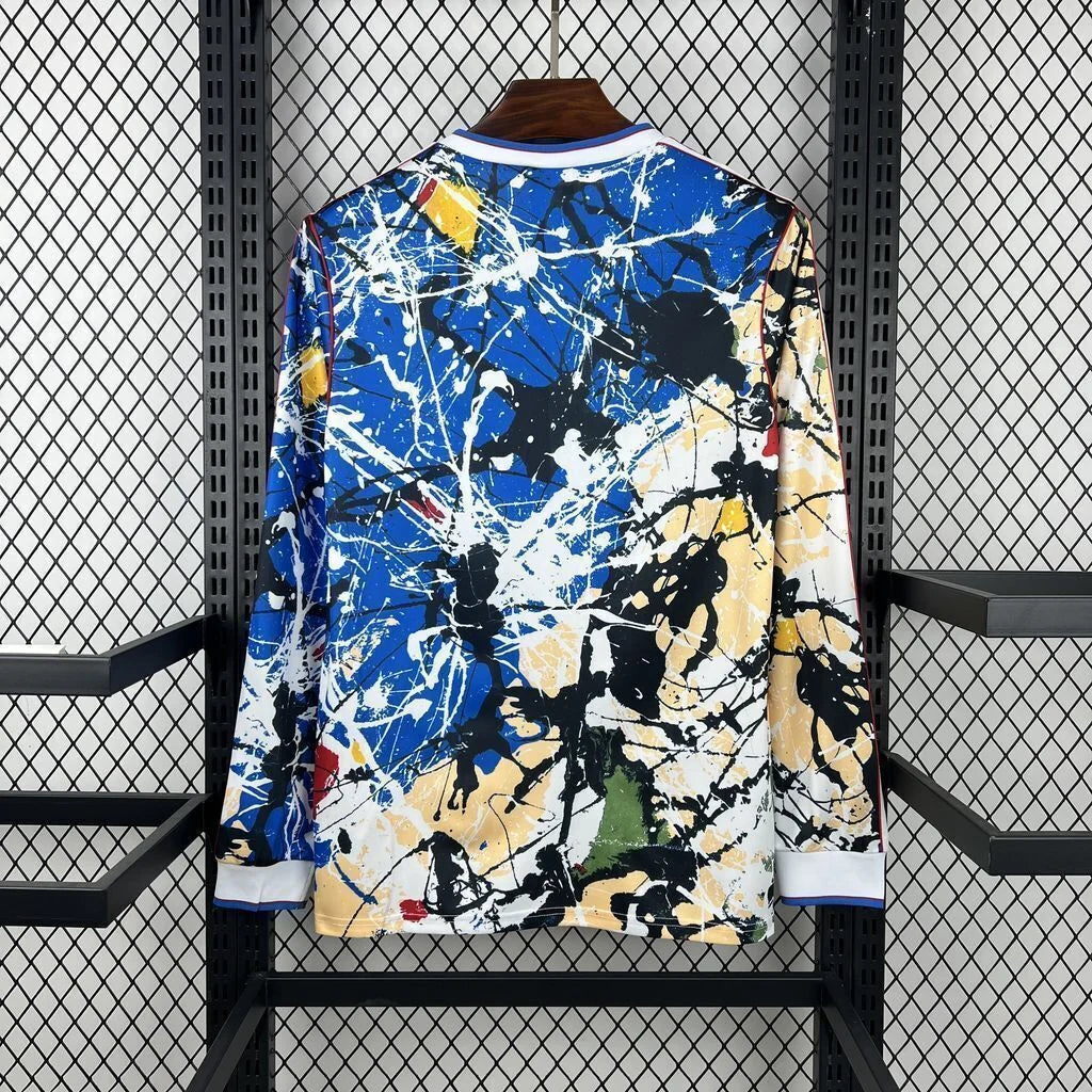 Manchester United 2025/2026 Stone Roses Long Sleeve Jersey