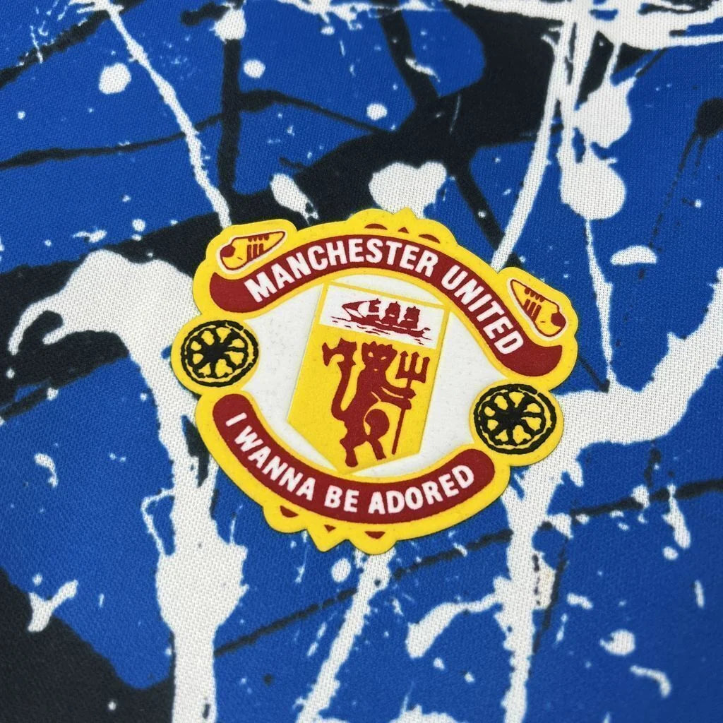 Manchester United 2025/2026 Stone Roses Long Sleeve Jersey