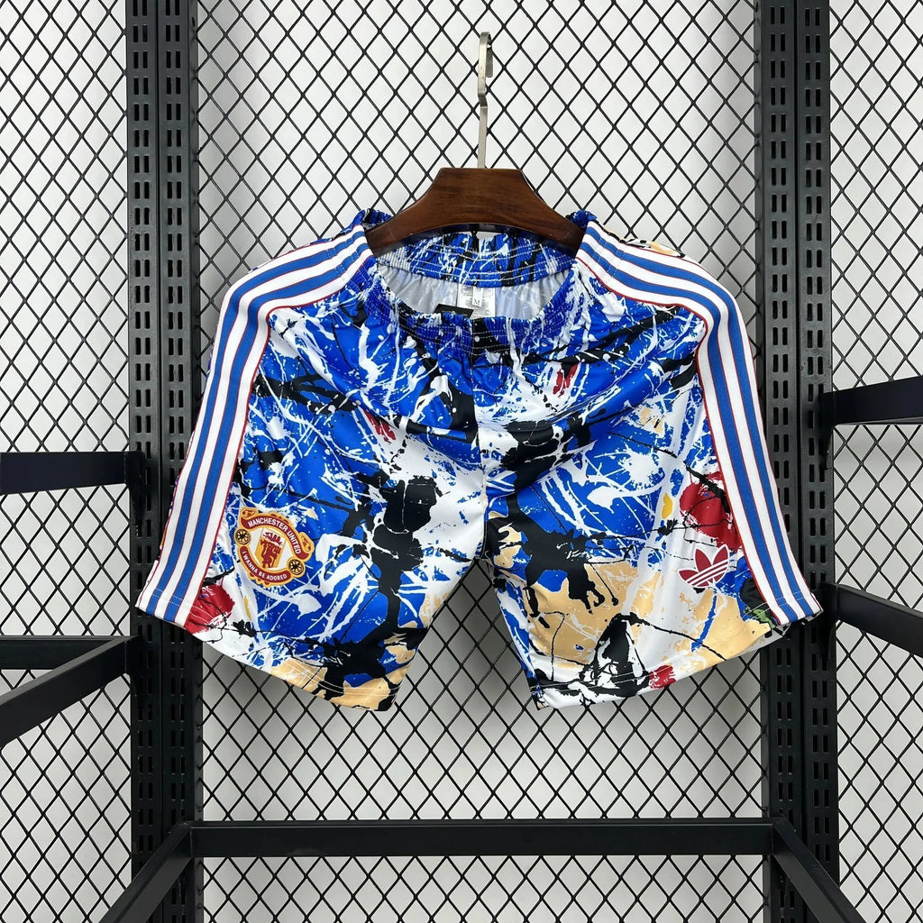 Manchester United 2025/2026 Stone Roses Shorts