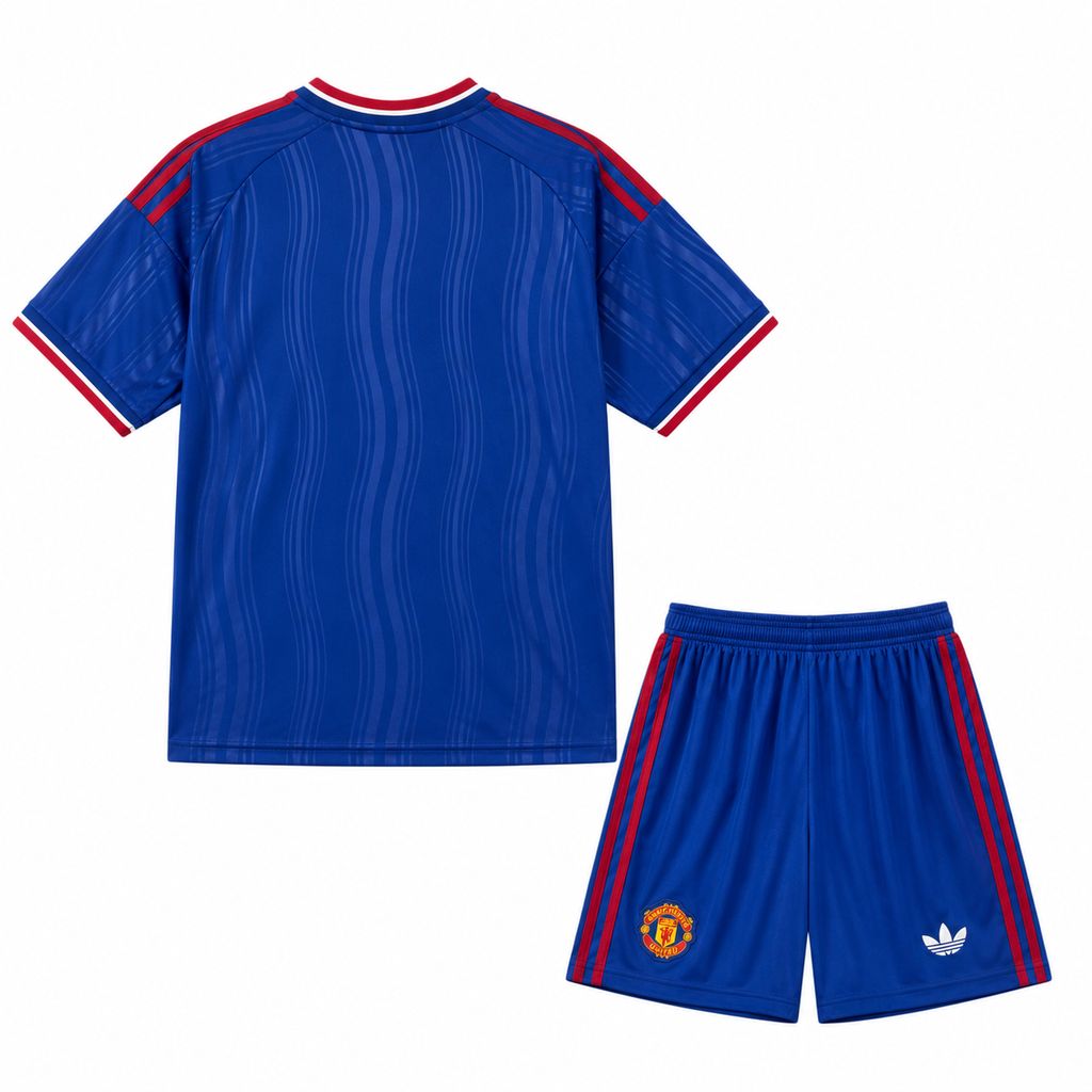 Manchester United 2026/2027 Away Kids Jersey Kit
