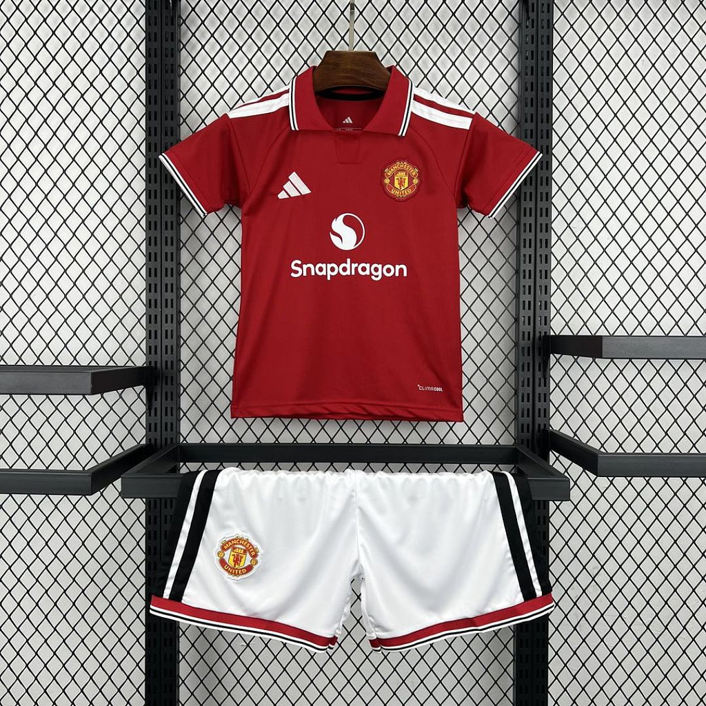 Manchester United 2026/2027 Home Jersey Kids Size