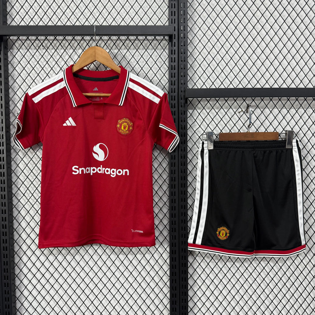Manchester United 2026/2027 Home Jersey Kids Size