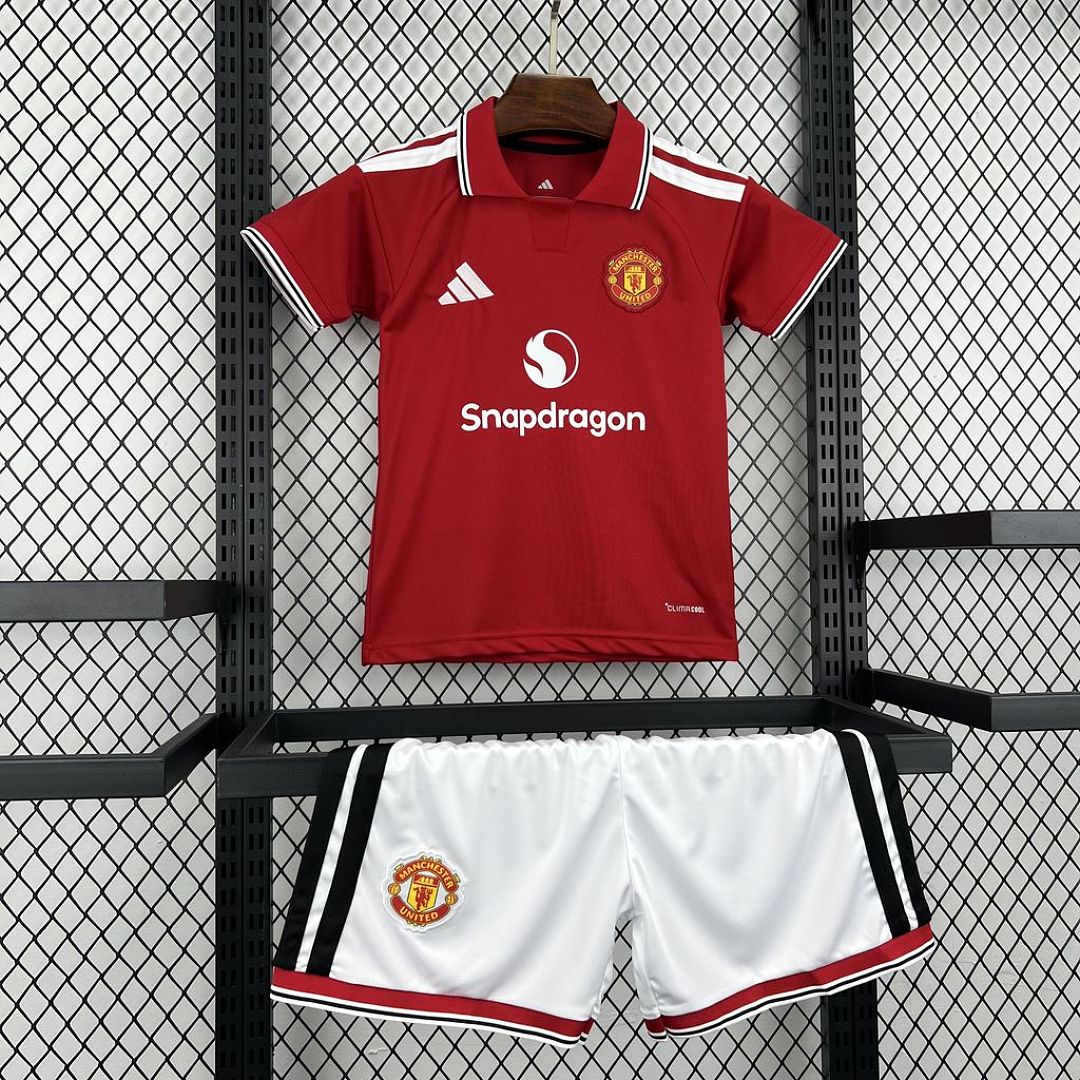 Manchester United 2026/2027 Home Jersey Kids Size
