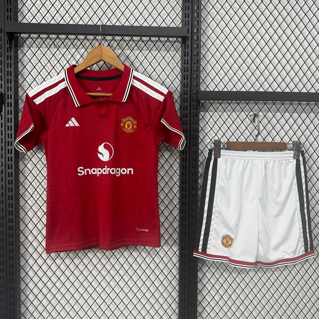 Manchester United 2026/2027 Home Jersey Kids Size
