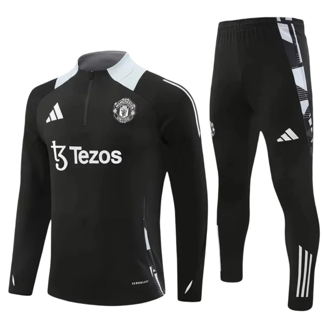 Manchester United Black Tracksuit