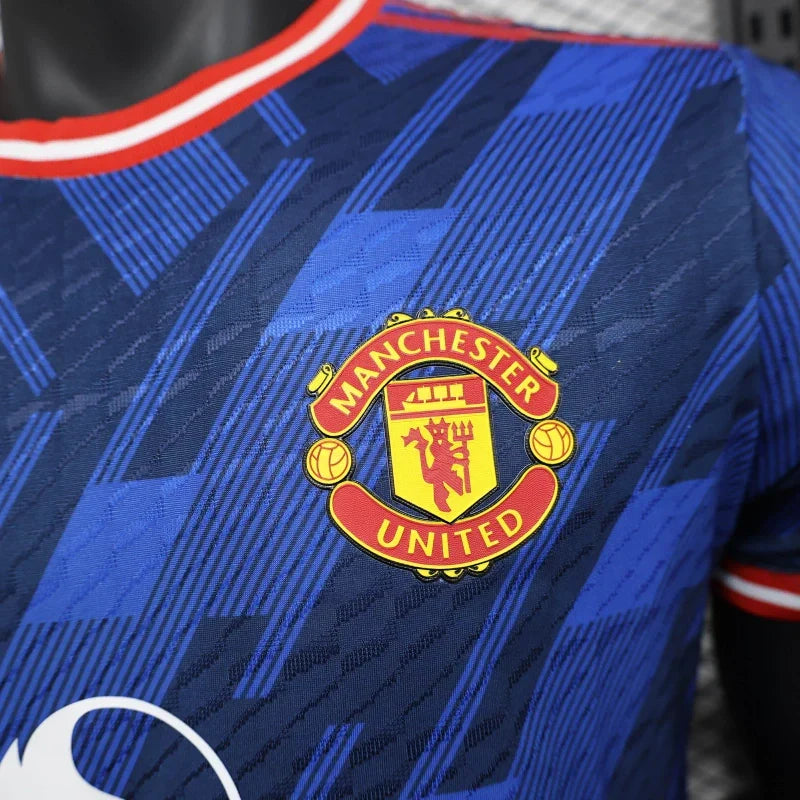 Manchester United Electric Royal Limited Jersey