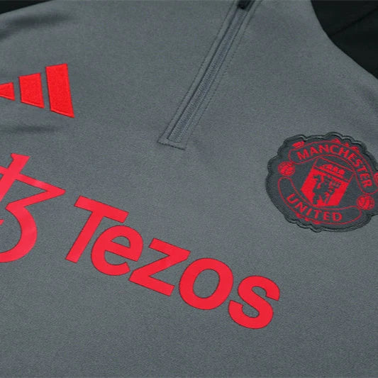 Manchester United Gray Tracksuit II