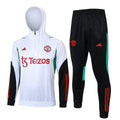 Manchester United White And Black Tracksuit