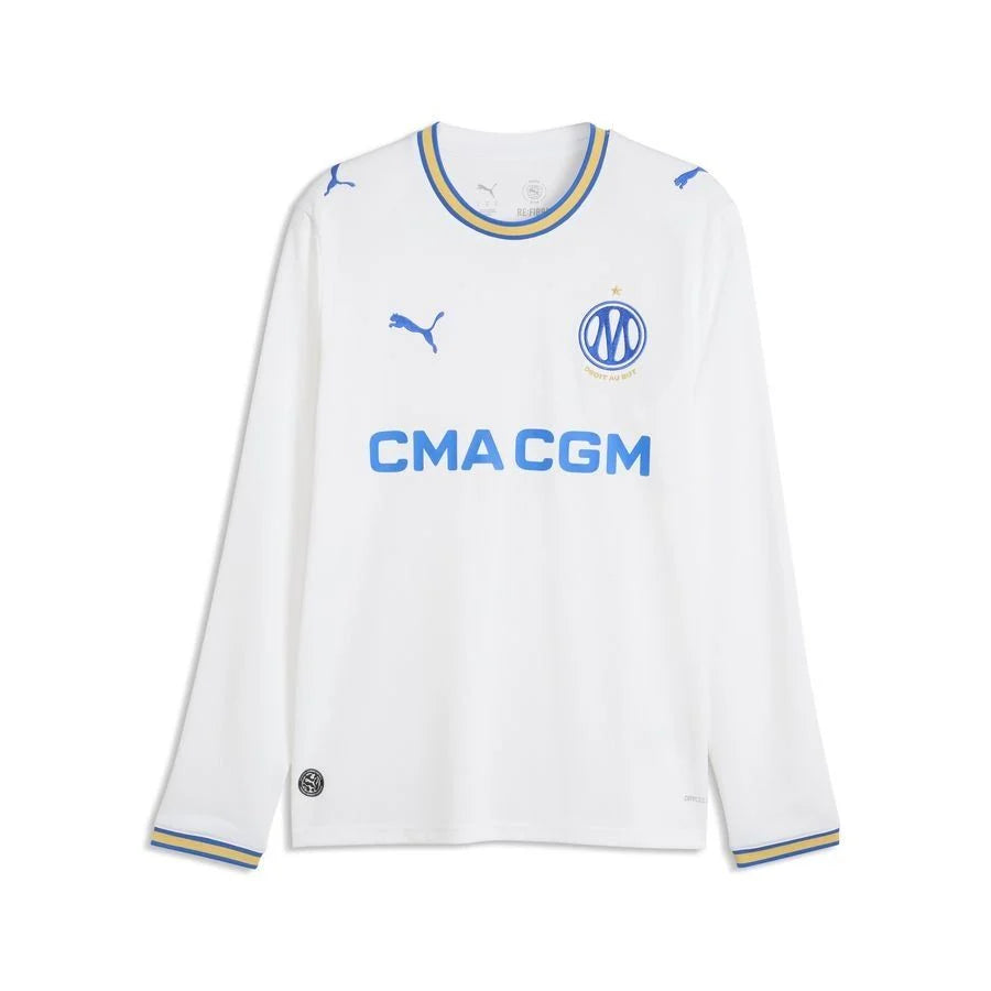 Marseille 2026/2027 Home Long Sleeve Jersey
