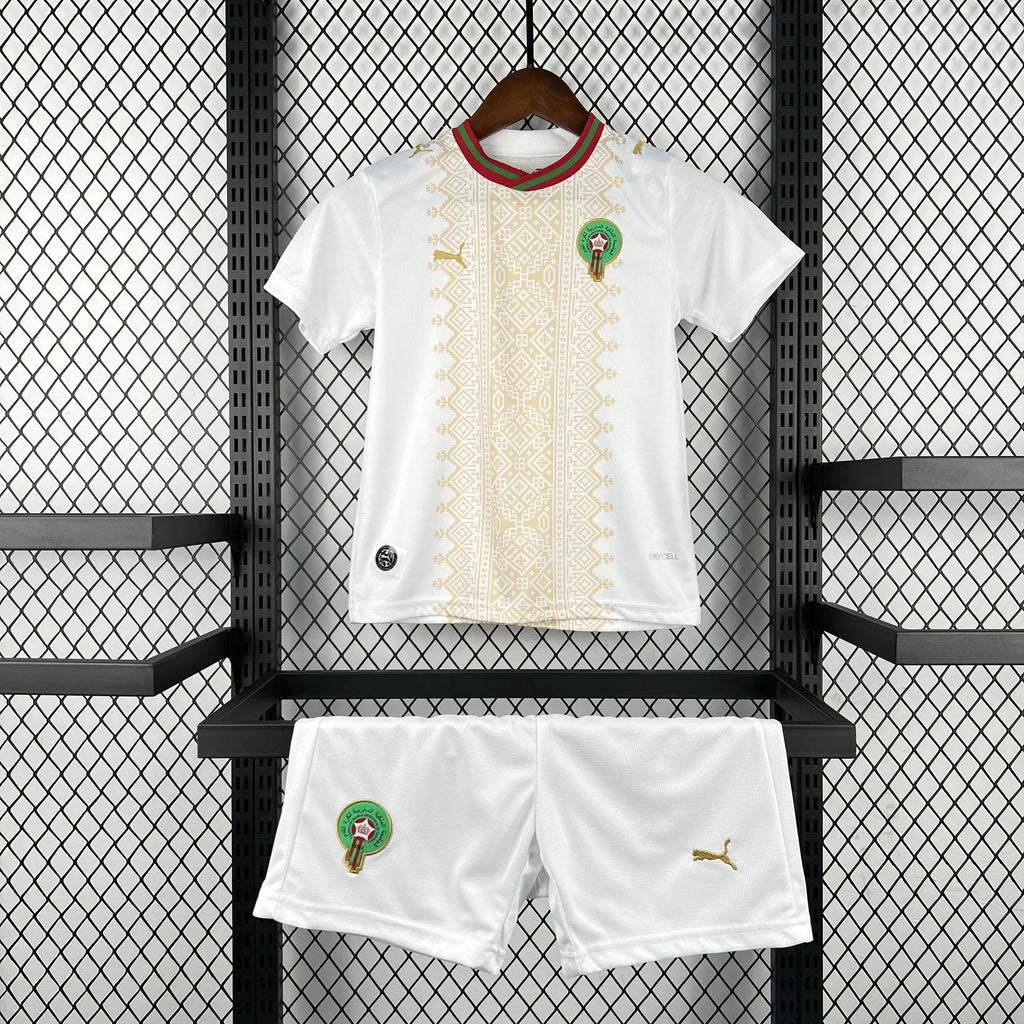 Morocco 2026 Away World Cup Kit Kids Size