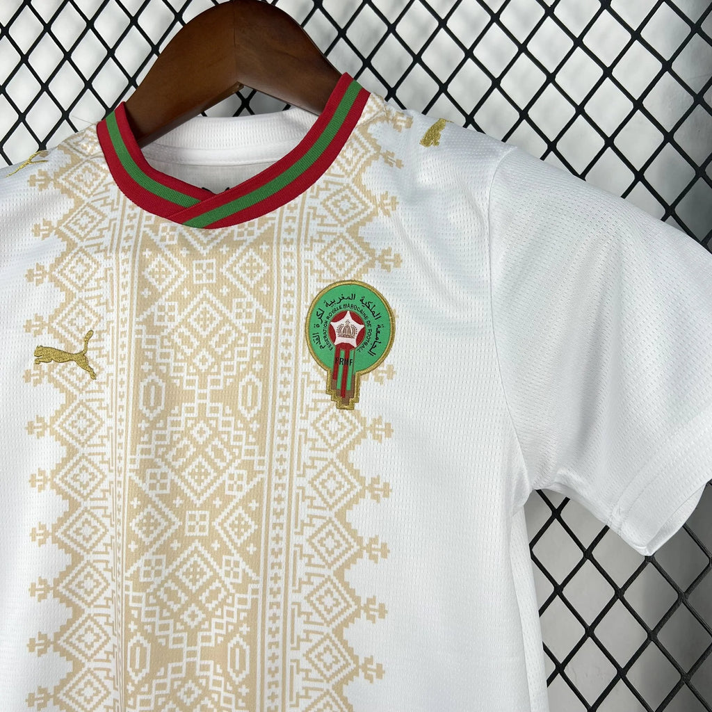 Morocco 2026 Away World Cup Kit Kids Size