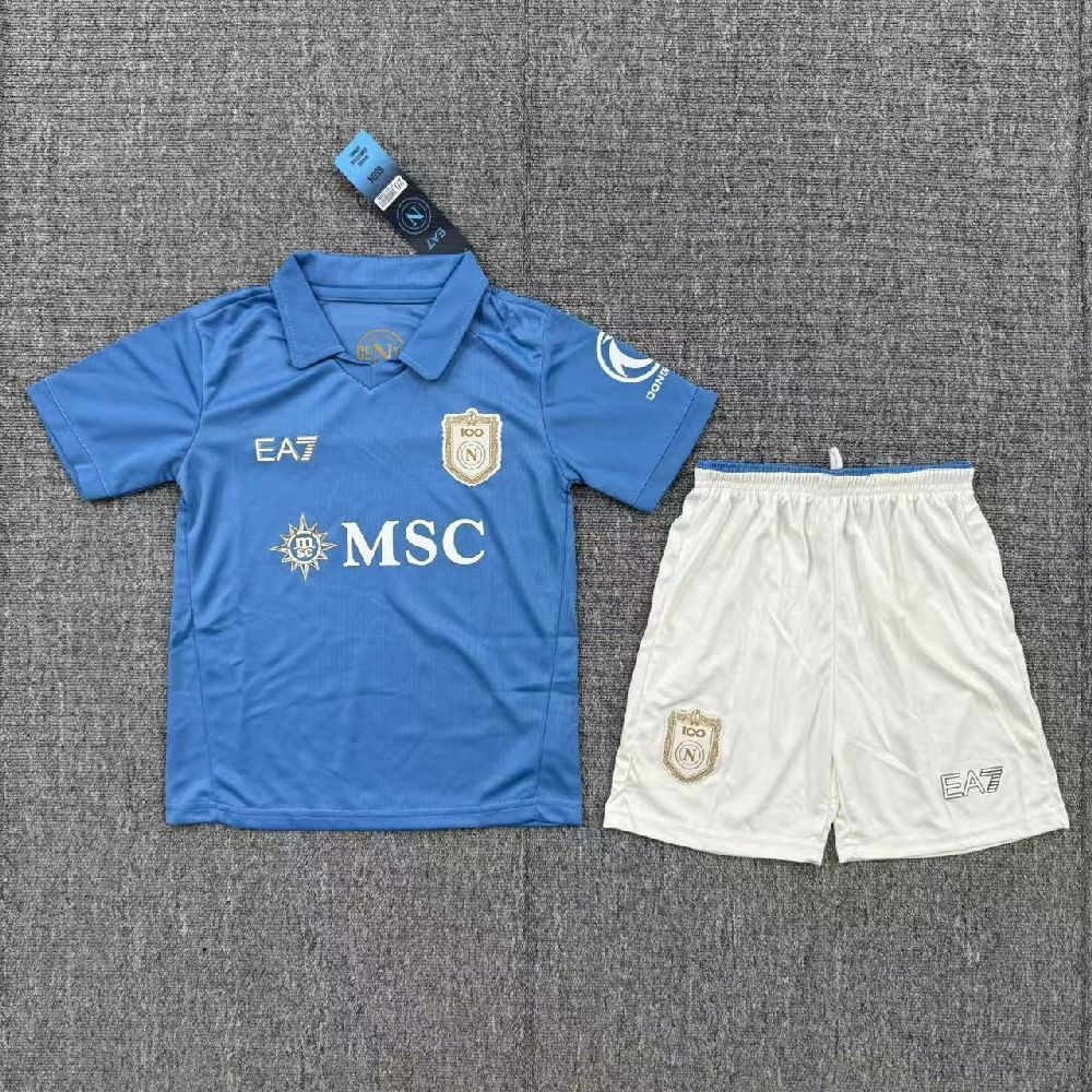 Napoli 2026/2027 Home Jersey Kids Size