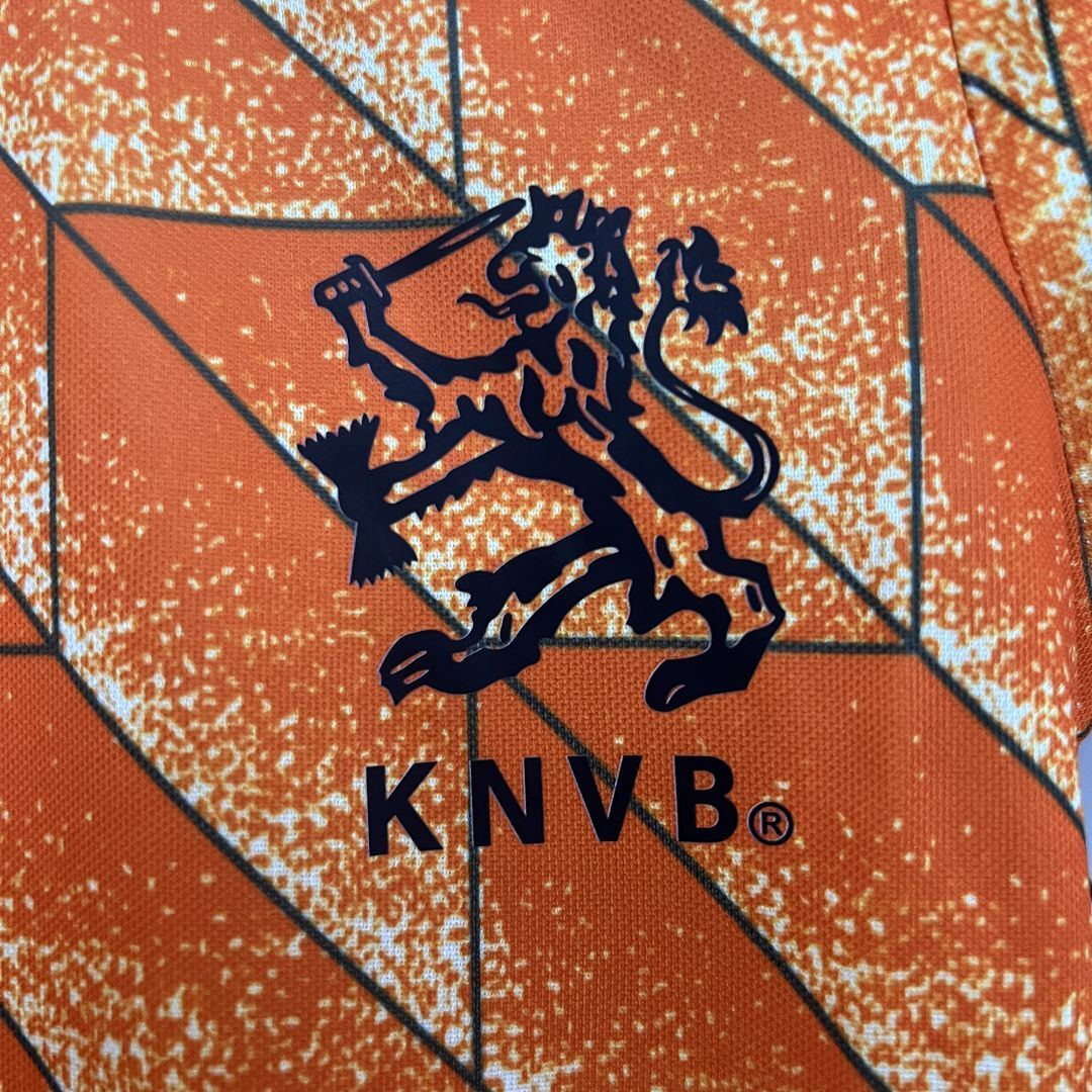 Netherlands 1998 Home Retro Kit Kids Size