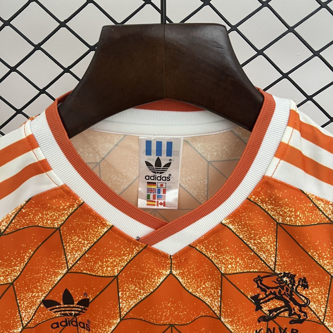 Netherlands 1998 Home Retro Kit Kids Size