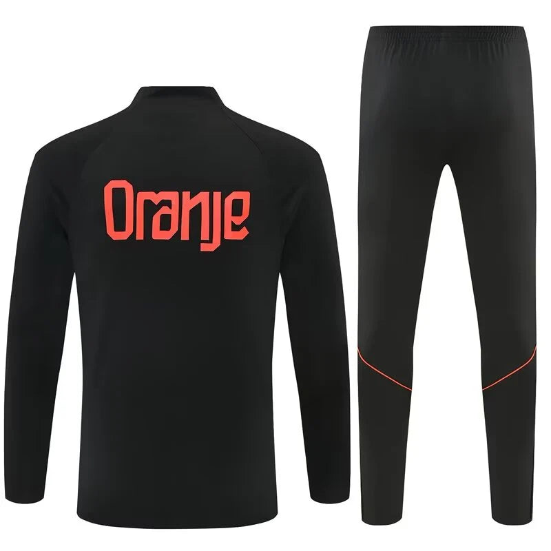 Netherlands 2026/2027 Black Tracksuit