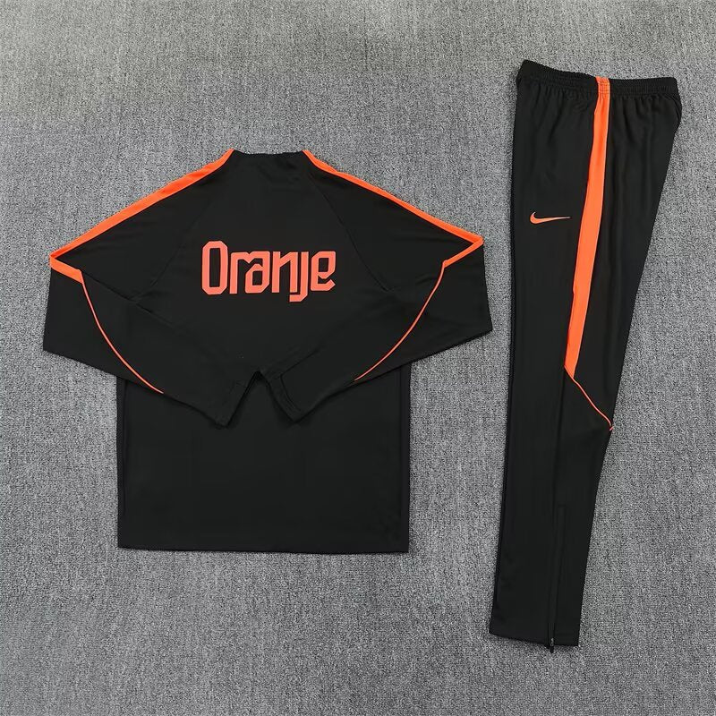 Netherlands 2026/2027 Black Tracksuit