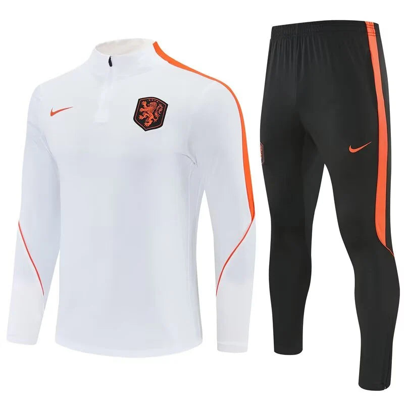 Netherlands 2026/2027 White Tracksuit