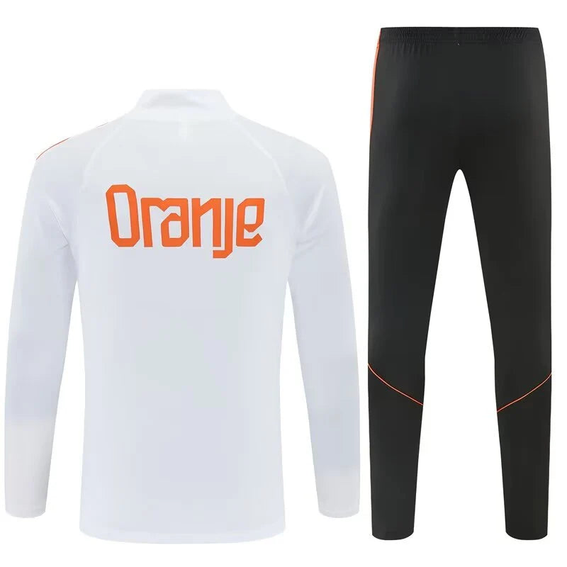Netherlands 2026/2027 White Tracksuit