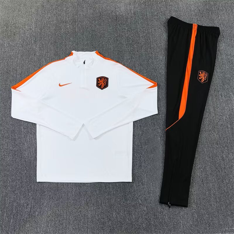 Netherlands 2026/2027 White Tracksuit