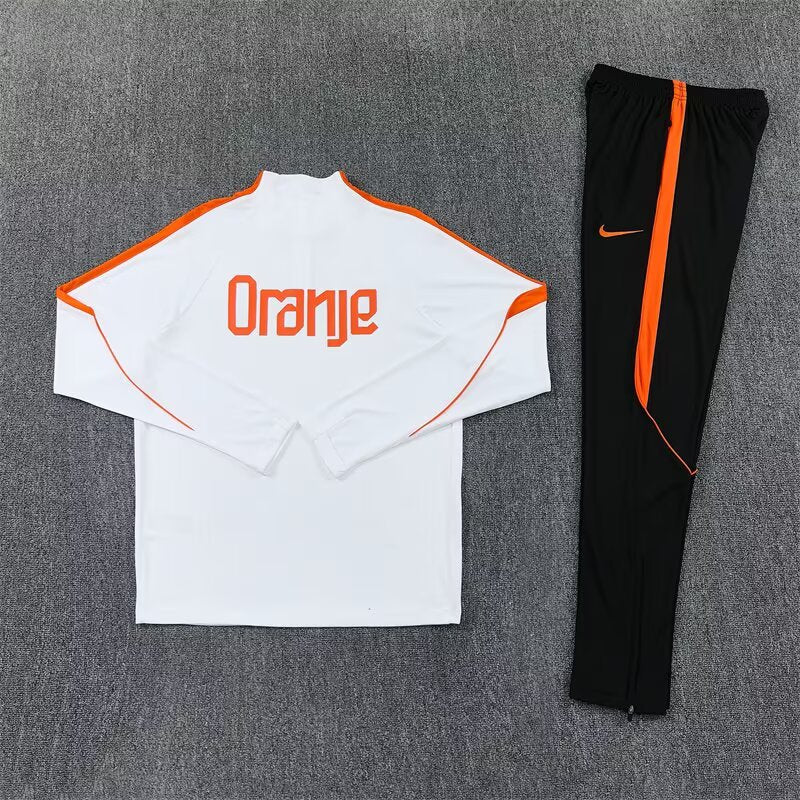 Netherlands 2026/2027 White Tracksuit