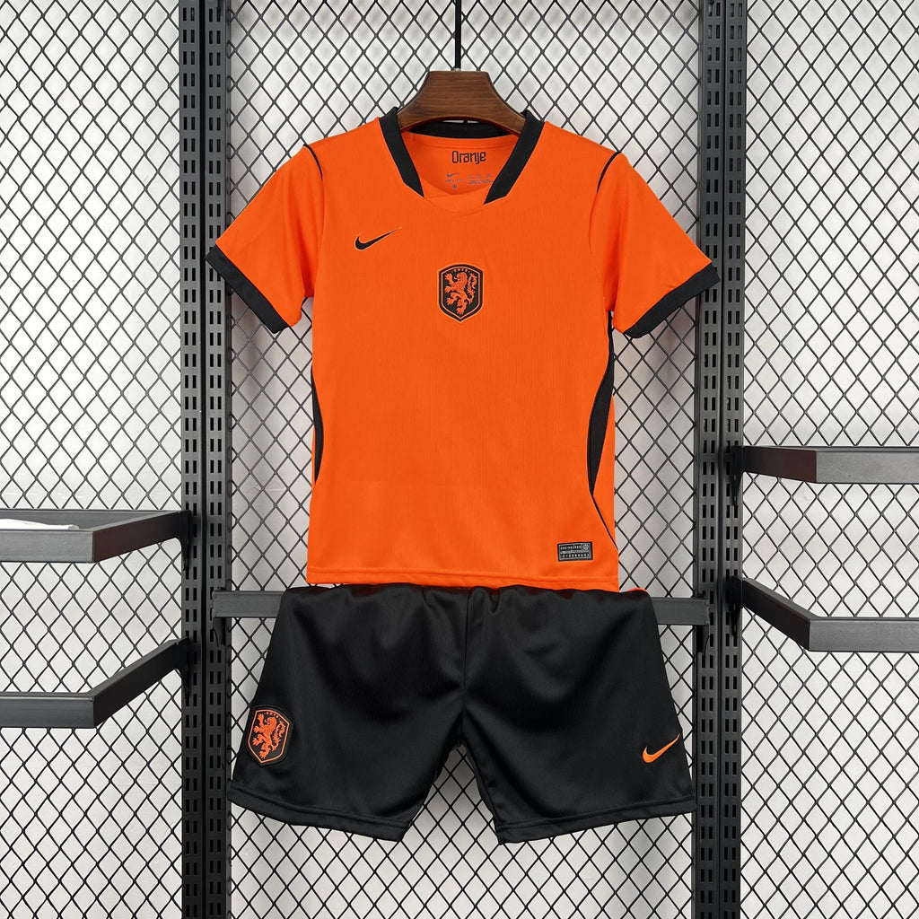 Netherlands 2026 Home World Cup Kit Kids Size