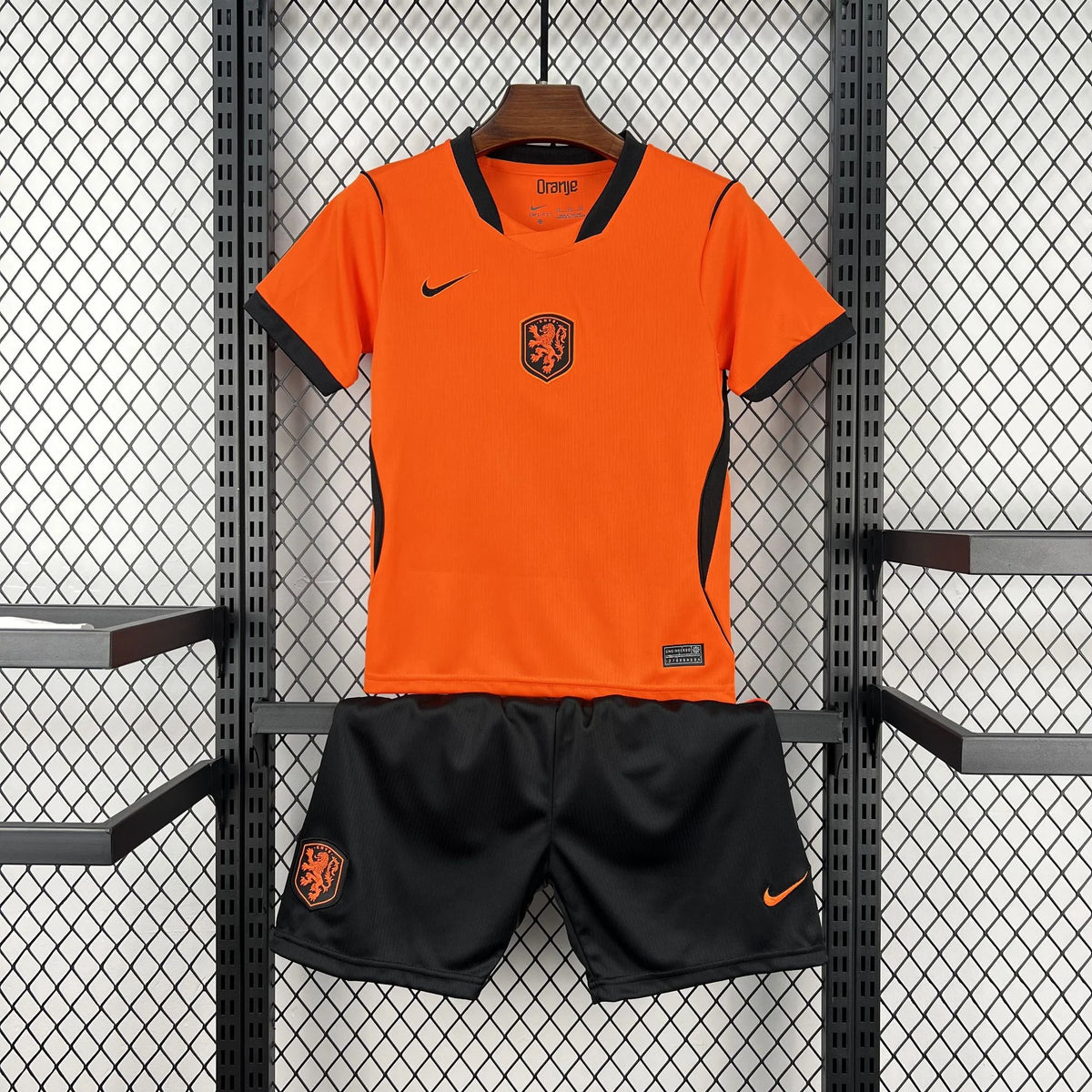 Netherlands 2026 Home World Cup Kit Kids Size