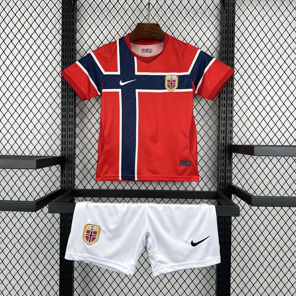 Norway 2026 Home World Cup Kit Kids Size